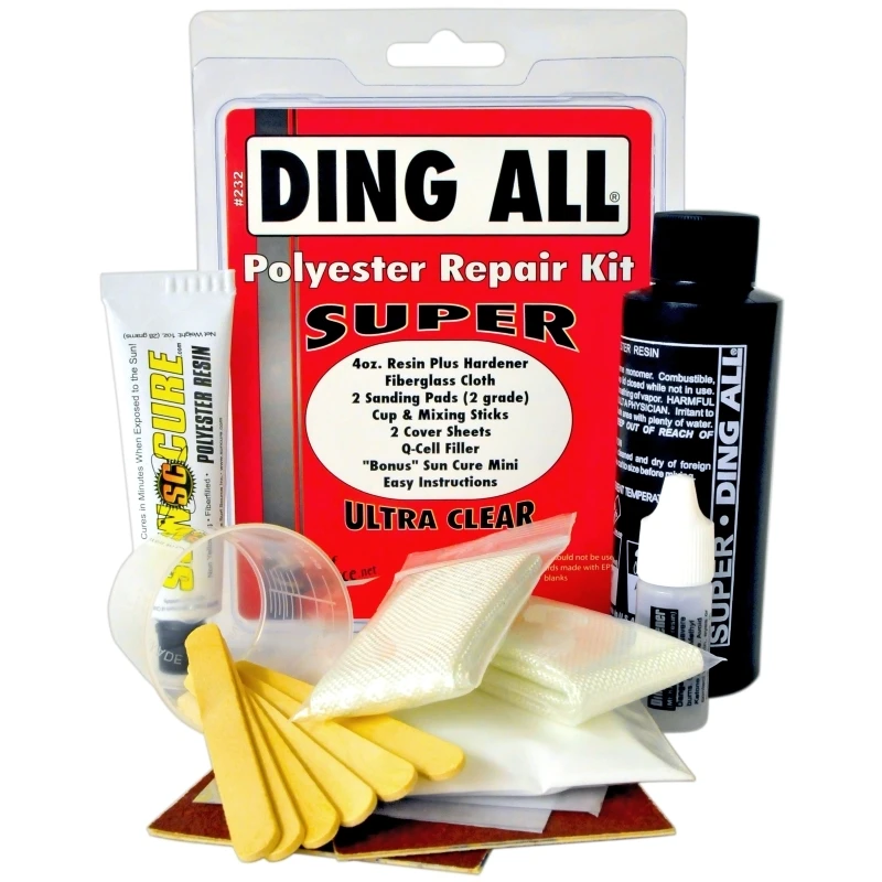 Ding All Super Surfboard Repair Kit Extra Large 1 Ding All Super Surfboard Repair Kit Extra Large