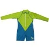 Xcel Kids UV Sunsuit Long Sleeved Green Blue - Age 1