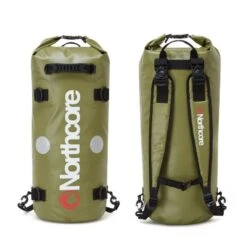 Northcore 30 Litre Wetsuit Wet Dry Backpack Olive Green