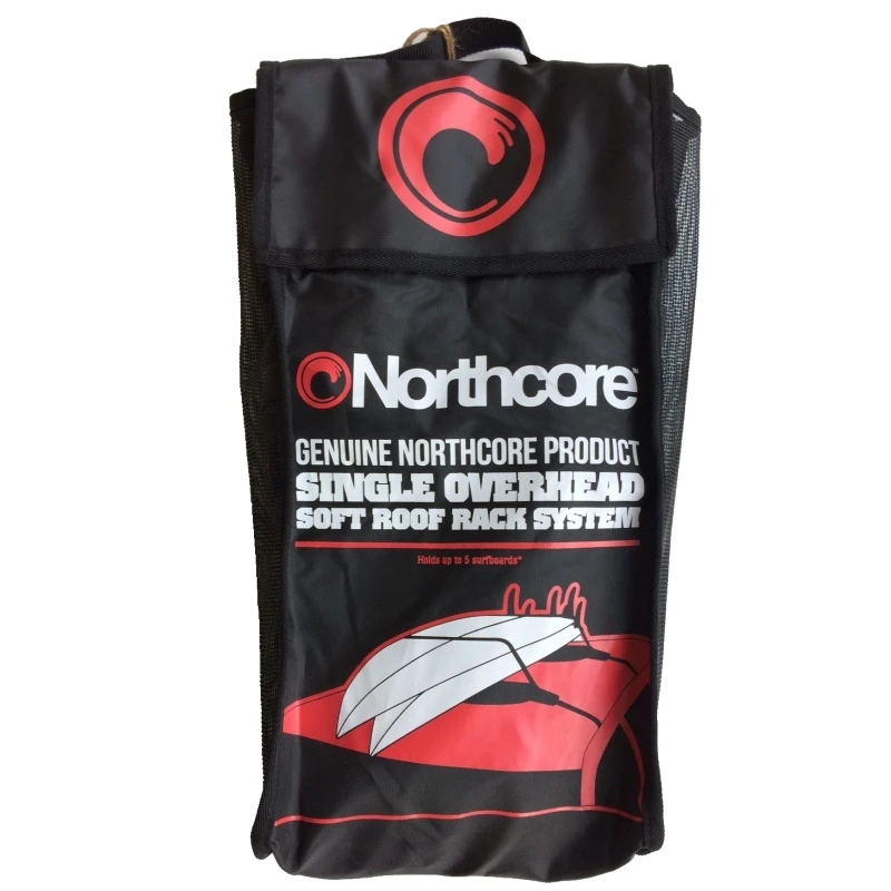 Northcore Single Soft Surfboard Roof Rack 2 Northcore Single Soft Surfboard Roof Rack - Image 2