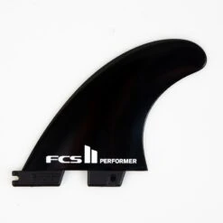 FCS II Performer Glass Flex Thruster Surfboard Fins Medium