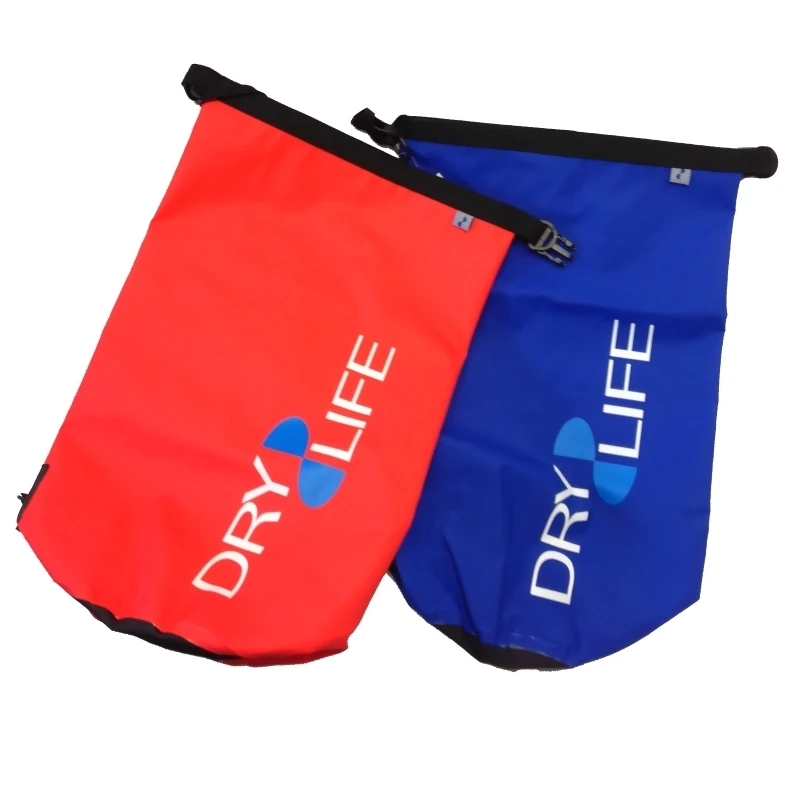 Dry Life 15 Litre Waterproof Tube Bag - Grey 2 Dry Life 15 Litre Waterproof Tube Bag - Grey - Image 2