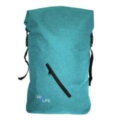 Dry Life 40 Litre Waterproof Soft Tarp Backpack - Grey 14 Dry Life 40 Litre Waterproof Soft Tarp Backpack - Grey -Surf Gear Shop 40 teal front 79526