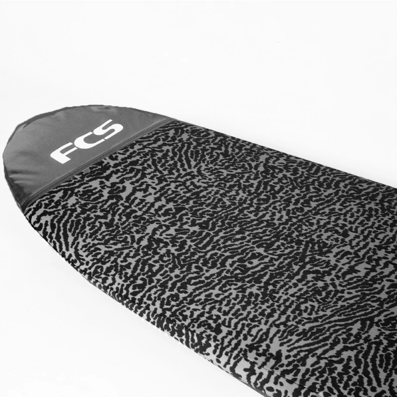 FCS 7ft6 Funboard Surfboard Sock Stretch Cover - Carbon 3 FCS 7ft6 Funboard Surfboard Sock Stretch Cover - Carbon - Image 3