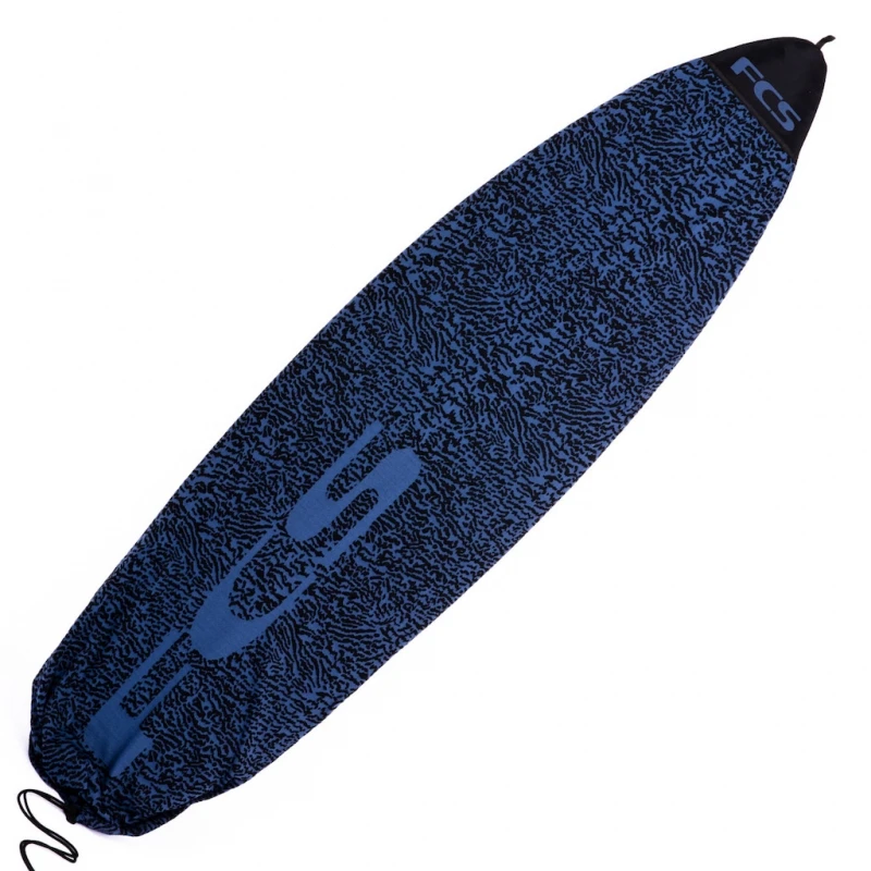 FCS 6ft Surfboard Sock Stretch Cover All Purpose - Carbon 5 FCS 6ft Surfboard Sock Stretch Cover All Purpose - Carbon - Image 5