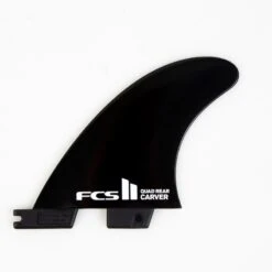 FCS II Carver Quad Rear Surfboard Fins Glass Flex Medium