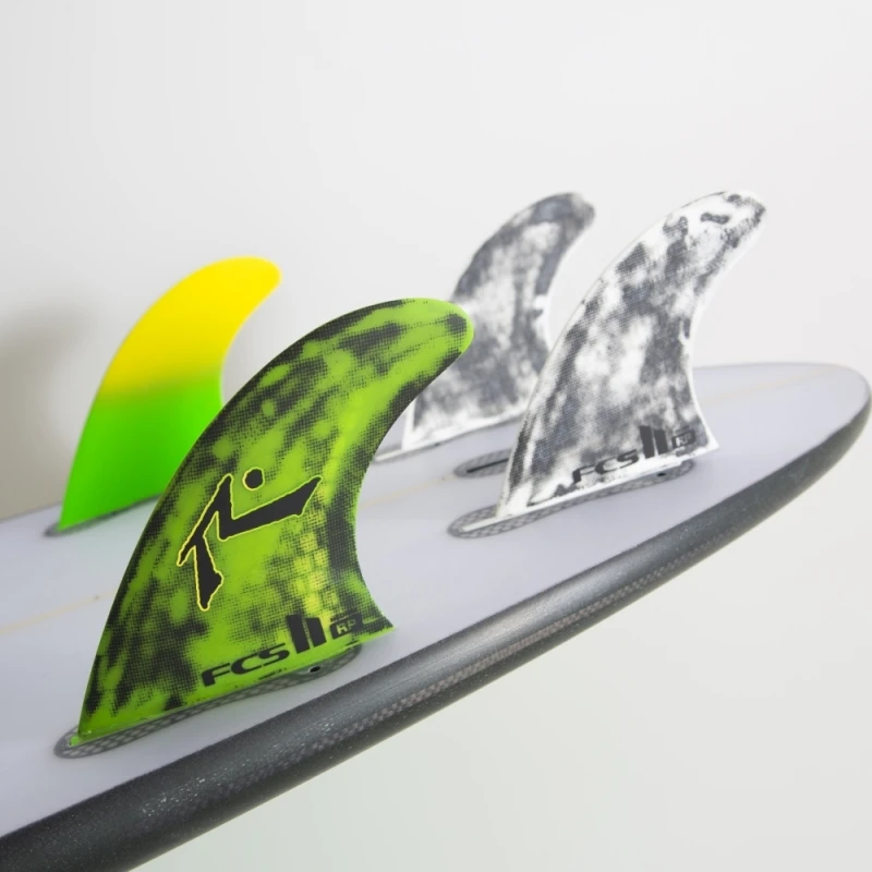 FCS II Rusty RP PC TriQuad Surfboard Fin Set Medium 2 FCS II Rusty RP PC TriQuad Surfboard Fin Set Medium - Image 2