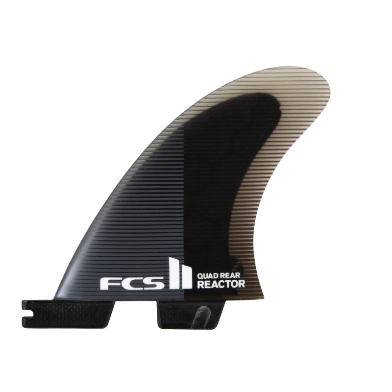 FCS II Reactor PC Quad Rear Surfboard Fins 1 FCS II Reactor PC Quad Rear Surfboard Fins