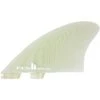 FCS II Retro Keel PG Twin Surfboard Fin Set Clear