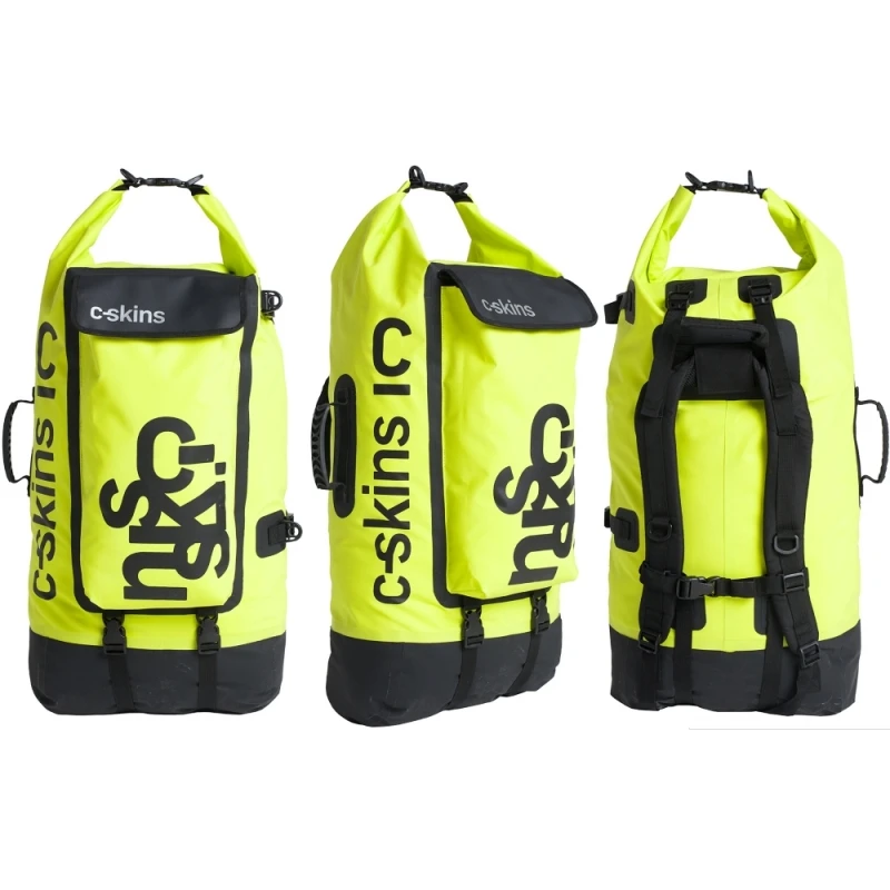 CSkins Wet Dry Backpack Lime 80 Litre 1 CSkins Wet Dry Backpack Lime 80 Litre