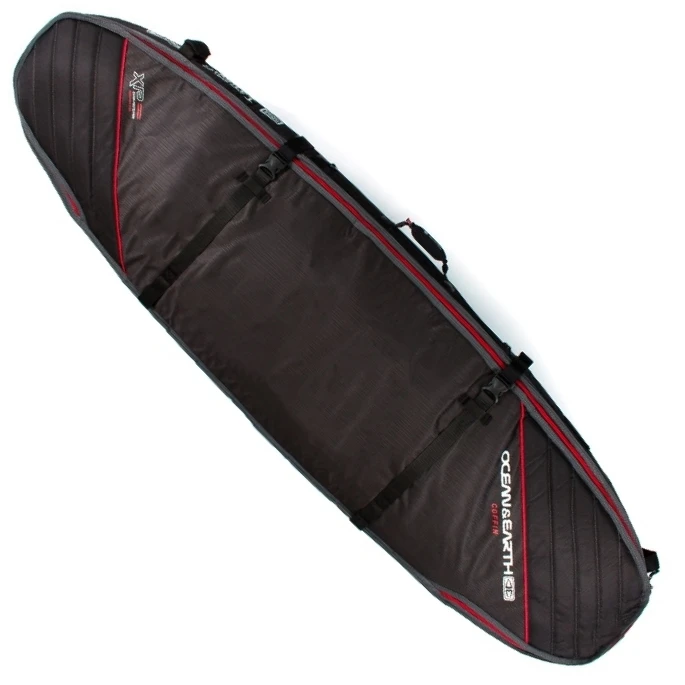 Ocean Earth Triple Coffin XP Surfboard Travel Bag - 6ft 1 Ocean Earth Triple Coffin XP Surfboard Travel Bag - 6ft