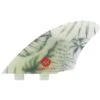 Koalition Keels Surfboard Fin Set Tropical Leaves FCS