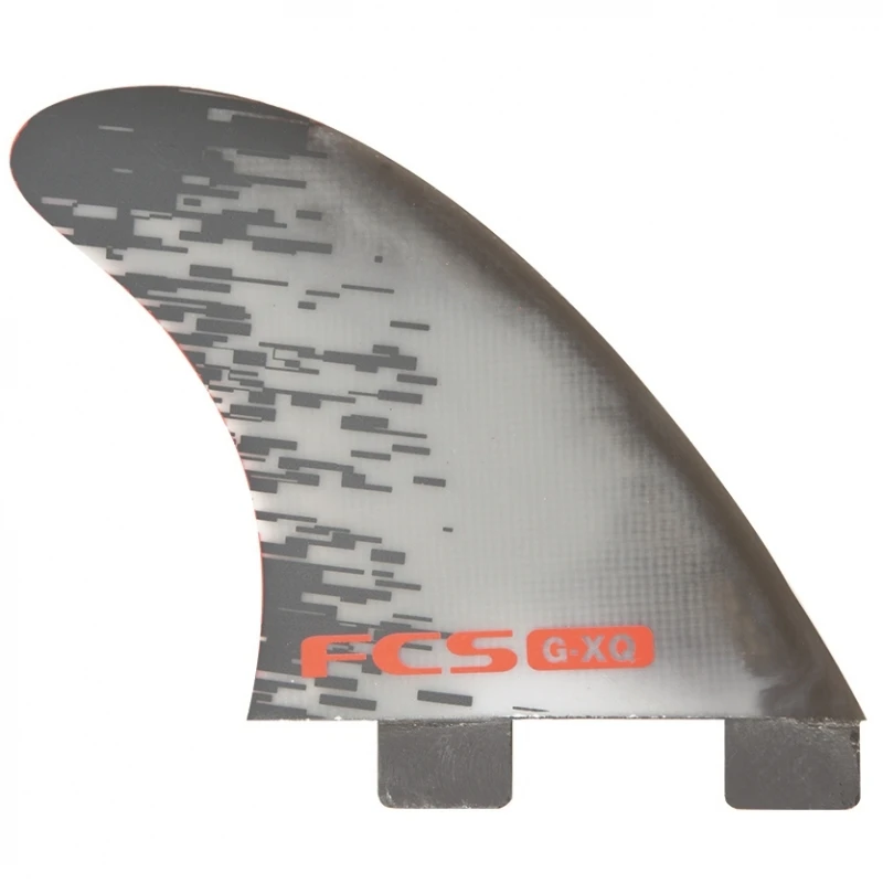 FCS GXQ Quad Rear Surfboard Fins - Red Smoke 2 FCS GXQ Quad Rear Surfboard Fins - Red Smoke - Image 2