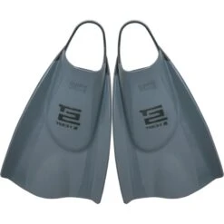 Hydro Tech2 Swim Fins Gun Grey - MED - UK 7-8 (US8-9)