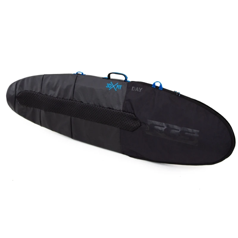FCS 3DXFIT Day Fish Funboard Bag Black - 6ft3 1 FCS 3DXFIT Day Fish Funboard Bag Black - 6ft3