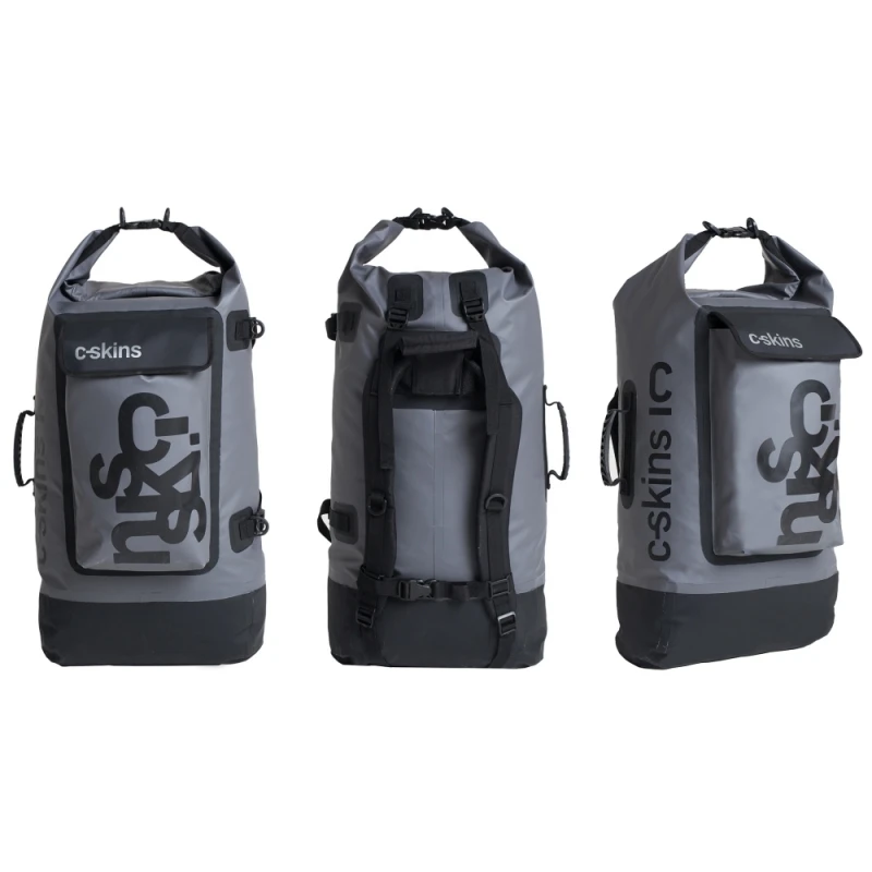 CSkins Storm Chaser Drybag Backpack Grey 60 Litre 1 CSkins Storm Chaser Drybag Backpack Grey 60 Litre