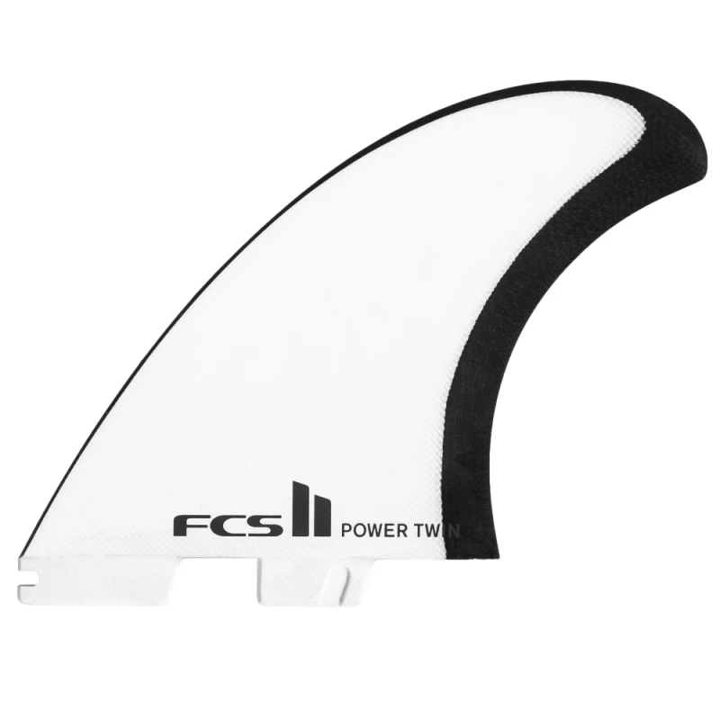 FCS II JS Power Twin PG Twin Surfboard Fin Set 1 FCS II JS Power Twin PG Twin Surfboard Fin Set