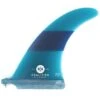 Koalition California Longboard Fin 7 Inch Blue Stripes