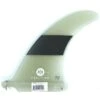 Koalition California Longboard Fin 7 Inch Clear Black Stripes