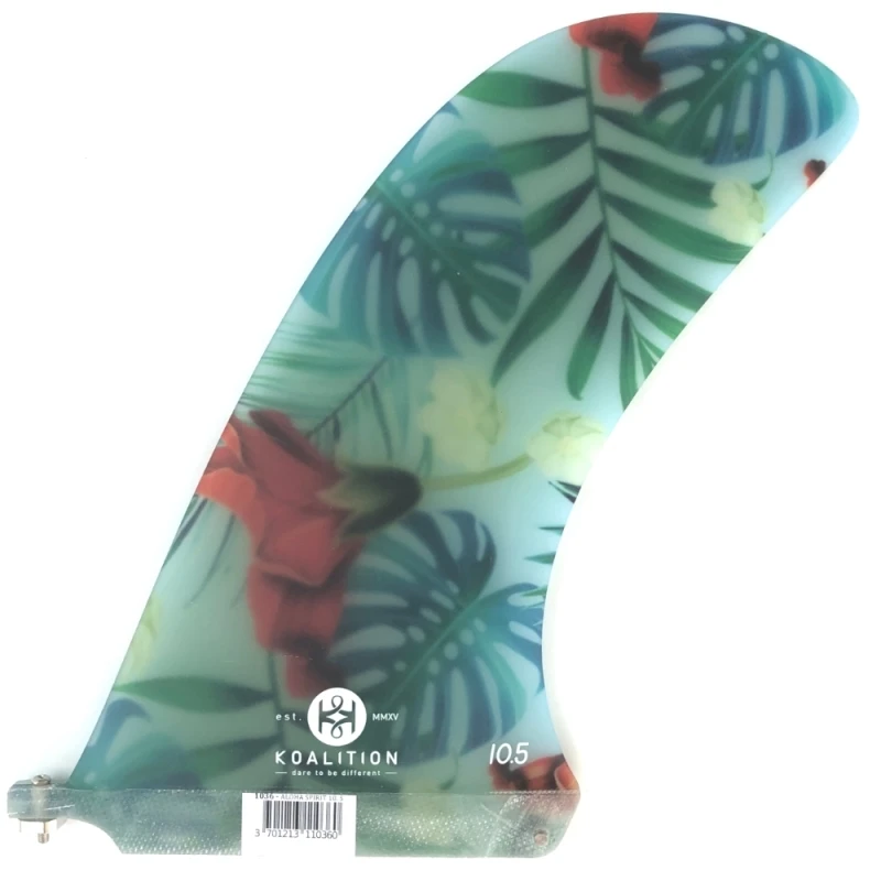 Koalition Aloha Spirit Longboard Pivot Fin 10.5 Inch 1 Koalition Aloha Spirit Longboard Pivot Fin 10.5 Inch