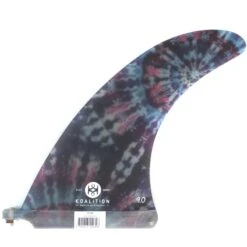 Koalition Tie Dye Longboard Fin 9 Inch