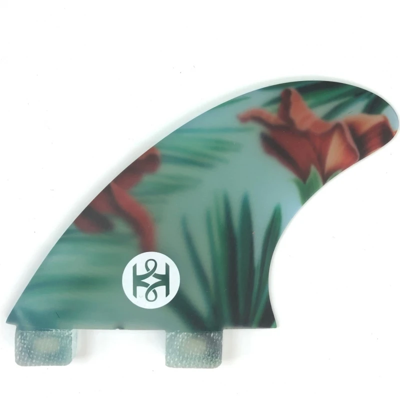 Koalition Aloha Spirit Side Bite Longboard Fins FCS 1 Koalition Aloha Spirit Side Bite Longboard Fins FCS