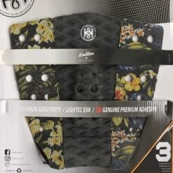 Koalition Karve 3 Piece Surfboard Tail Pad Waikiki