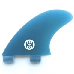 Koalition Cali Classic Side Bite Longboard Fins FCS Blue