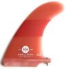 Koalition California Longboard Fin 6.5 Inch Orange Stripes