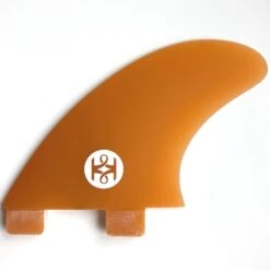 Koalition Cali Classic Side Bite Longboard Fins FCS Orange