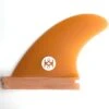 Koalition Cali Classic Side Bite Longboard Fins Futures Orange