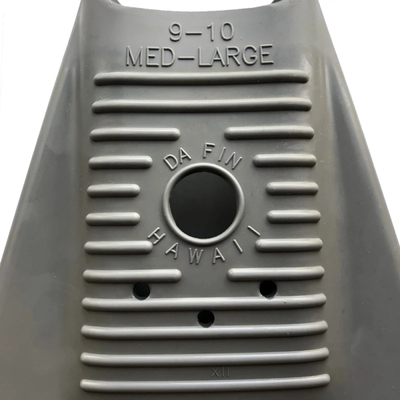 DaFiN Swim Fins Grey Orange - MEDIUM - UK 6-7 (US7-8) 5 DaFiN Swim Fins Grey Orange - MEDIUM - UK 6-7 (US7-8) - Image 5