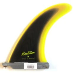 Koalition California Longboard Fin 8 Inch Smoke Rainbow