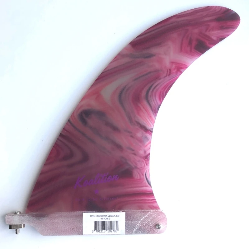 Koalition California Classic Longboard Fin 8 Inch Psyche2 1 Koalition California Classic Longboard Fin 8 Inch Psyche2