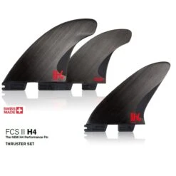 FCS II H4 Surfboard Fins Medium