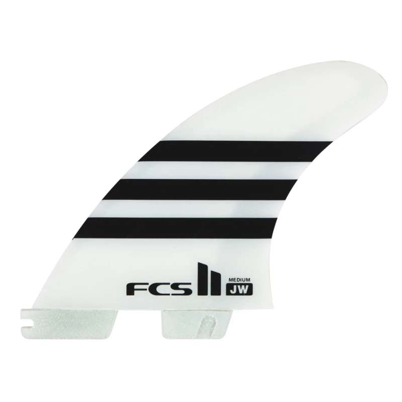 FCS II JW Aircore Surfboard Fins Medium Black White 1 FCS II JW Aircore Surfboard Fins Medium Black White
