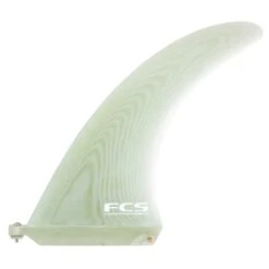 FCS Clique Longboard Surfboard Fin Clear - 8 Inch