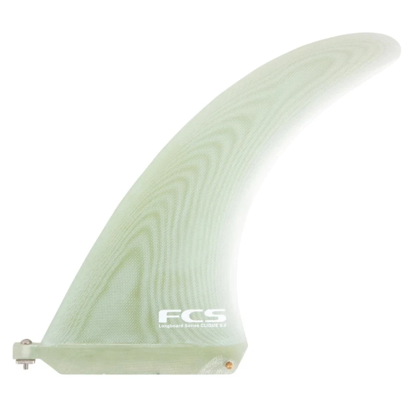 FCS Clique Longboard Surfboard Fin Clear - 8 Inch 1 FCS Clique Longboard Surfboard Fin Clear - 8 Inch