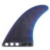 FCS Ii Single Longboard Surfboard Fin Navy - 6 Inch