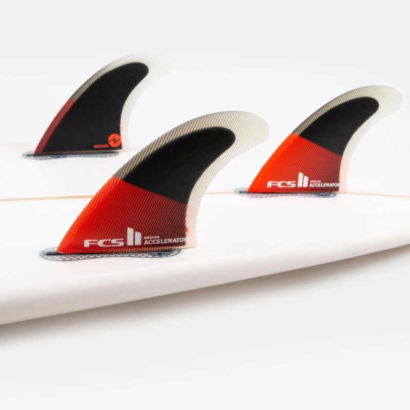 FCS II Accelerator PC Surfboard Fins Medium 2 FCS II Accelerator PC Surfboard Fins Medium - Image 2