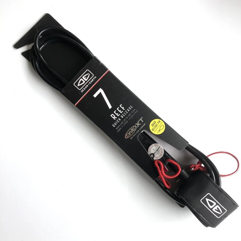 Ocean Earth One XT Reef Quick Release Leash 7ft 1 Ocean Earth One XT Reef Quick Release Leash 7ft