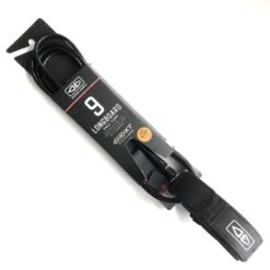 Ocean Earth OneXT Longboard Knee Comp Leash 9ft - Black/Blue