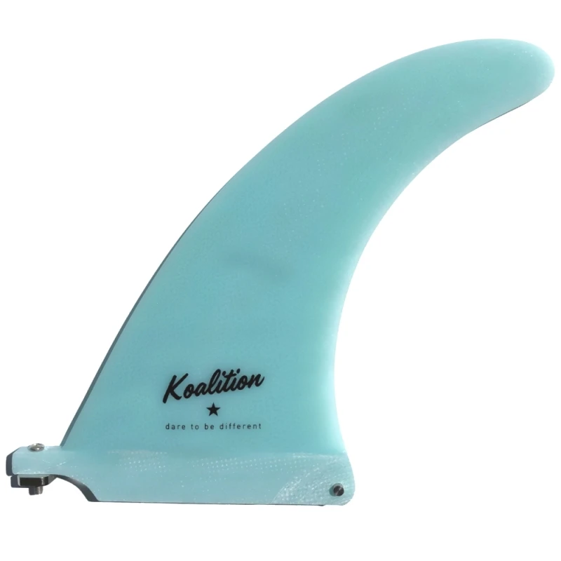 Koalition California Longboard Fin 7 Inch Pastel Blue 1 Koalition California Longboard Fin 7 Inch Pastel Blue