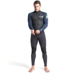 C-Skins Element 3/2mm Mens Wetsuit Anthracite Bluestone - Medium Small MS