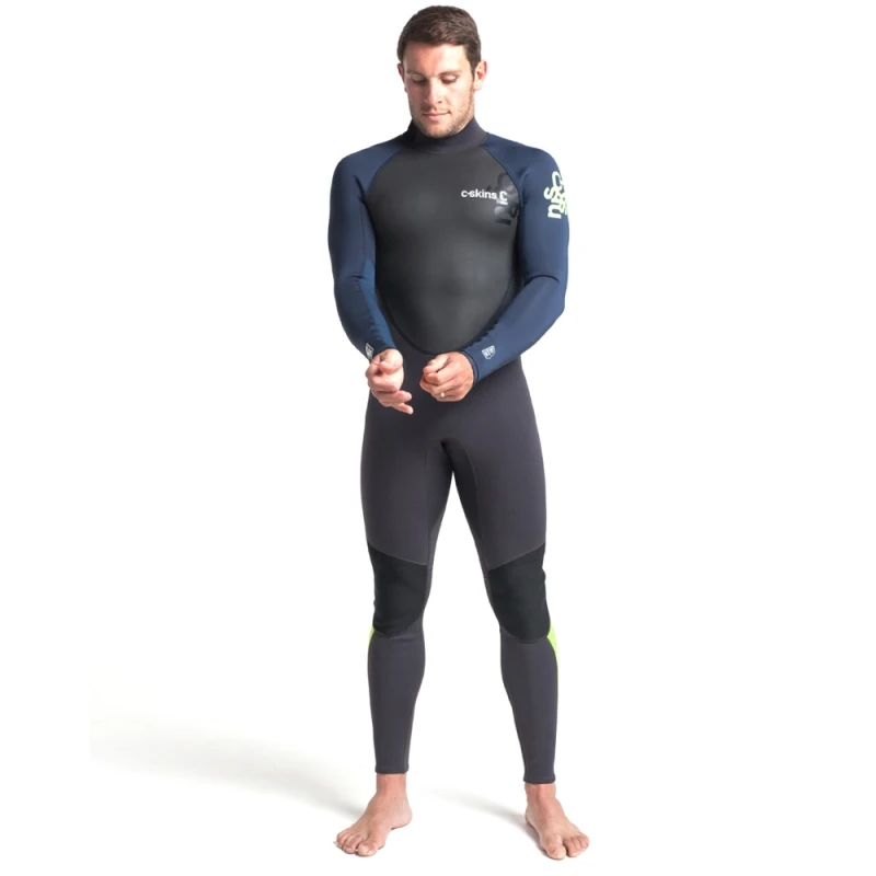 C-Skins Element 3/2mm Mens Wetsuit Anthracite Bluestone - Medium Small MS 1 C-Skins Element 3/2mm Mens Wetsuit Anthracite Bluestone - Medium Small MS