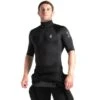 C-Skins Mens High Collar Rash Vest Black - 2XL