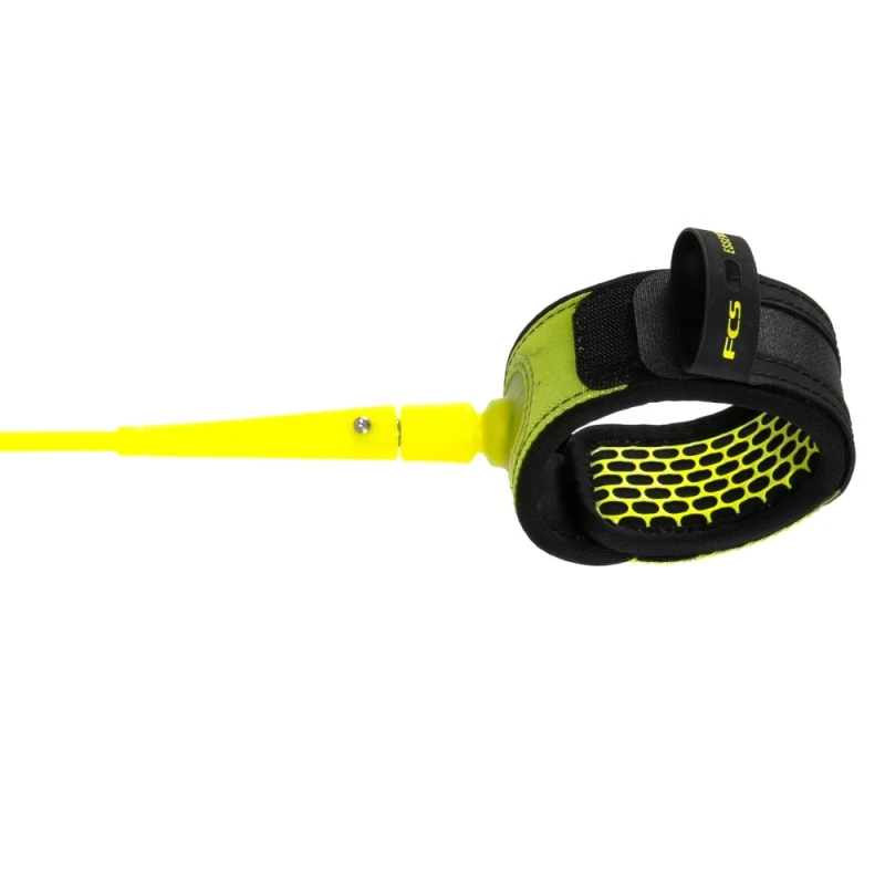FCS All Round Essential Surfboard Leash 6ft Acid 3 FCS All Round Essential Surfboard Leash 6ft Acid - Image 3