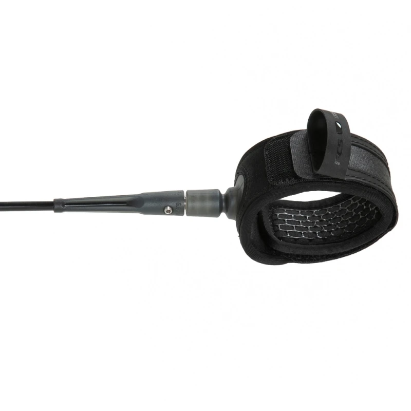 FCS All Round Essential Longboard Leash 9ft Black 3 FCS All Round Essential Longboard Leash 9ft Black - Image 3