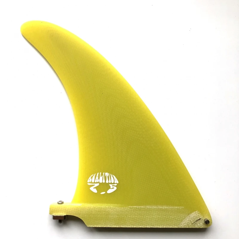 Koalition X DelMar Mid Length Fin 7.5 Yellow 2 Koalition X DelMar Mid Length Fin 7.5 Yellow - Image 2