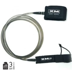 XM 6ft Surfboard Leash Regular Smoked